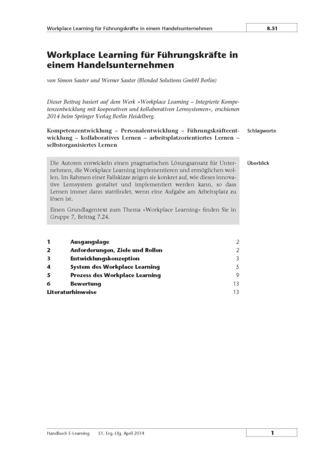 führungskräfteentwicklung